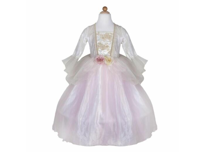 Robe De Princesse Rose Pale Et Or