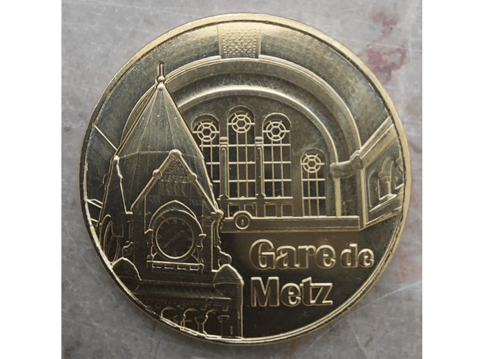 Médaille Monnaie De Paris - Gare De Metz