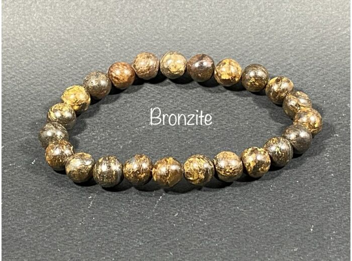 Bracelet Bronzite 8mm