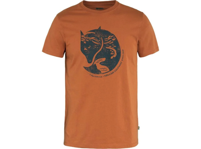 T-Shirt Homme Arctic Fox 243/Terracotta Brown FJÄLLRÄVEN