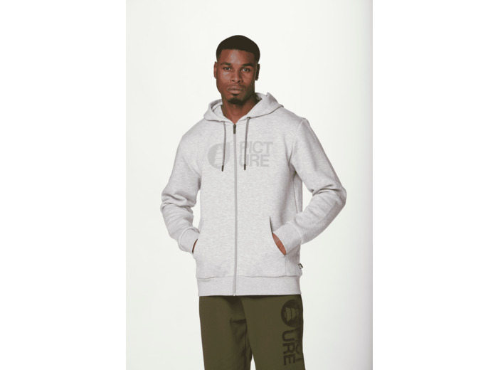 Sweat à capuche homme Basement flock zip hoodie