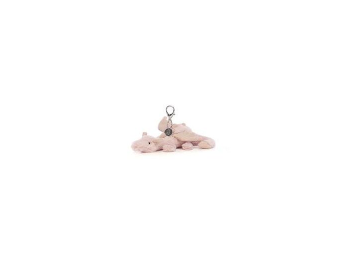 Rose Dragon Bag Charm - Jellycat