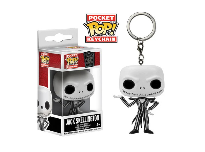 Pocket Pop Keychains : Disney - Jack Skellington FUNKO