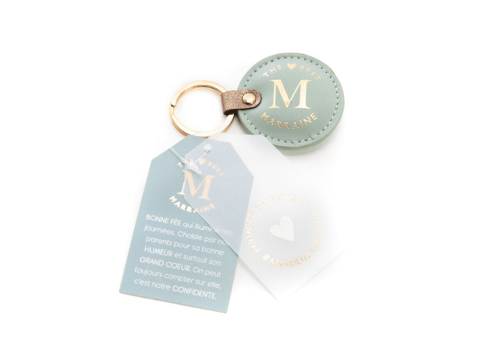 Porte clefs marraine