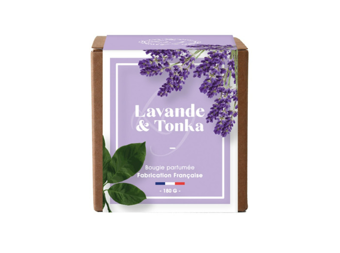 Bougie Végétale 180 g Duo Lavande & Tonka