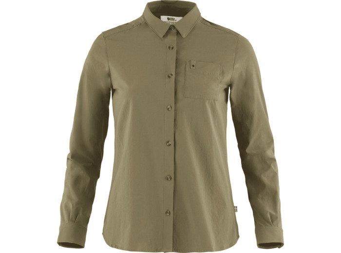 Chemise Femme Övik Lite Longues Manches 620/Green  FJÄLLRÄVEN