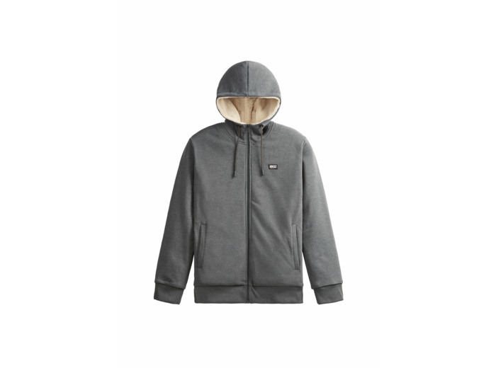 Sweat homme Yinni plush zip hoodie