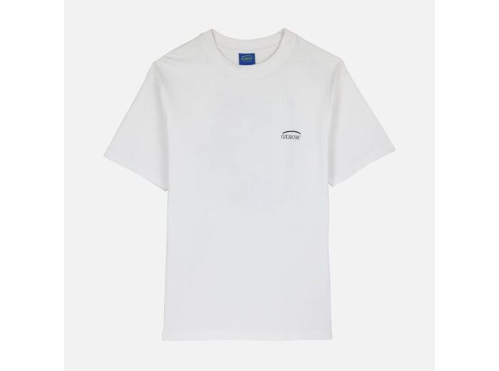 T-shirt Manches Courtes Homme TOLMER Blanc OXBOW