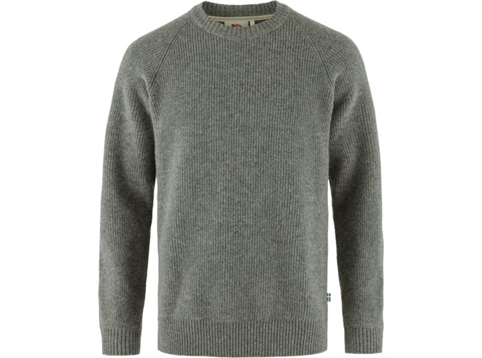 Pull Homme Övik Rib 020/Grey FJÄLLRÄVEN