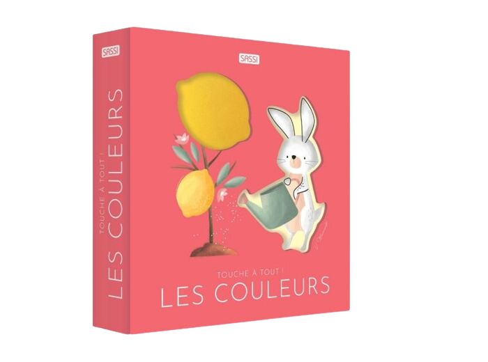 Livre touche à tout - Les couleurs - Sassi