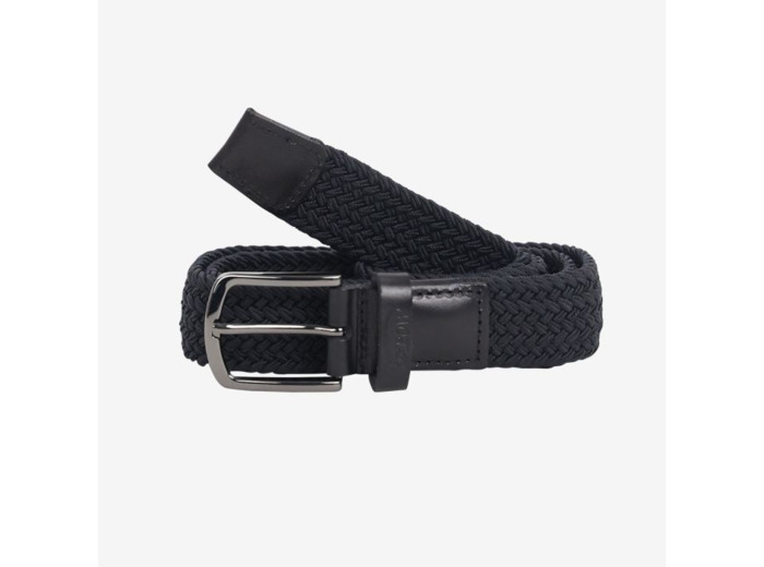 Ceinture Tressée élastique MAMBO Noir OXBOW