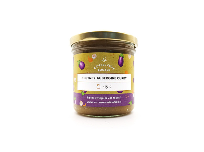 Chutney Aubergine Curry BIO 155g