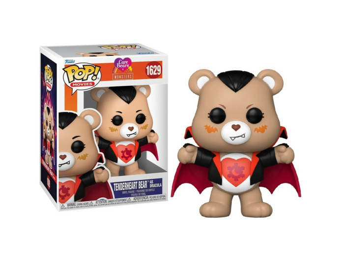 Bisounours x Universal Monsters POP! 1629 Vinyl figurine Tender Heart Bear as Dracula