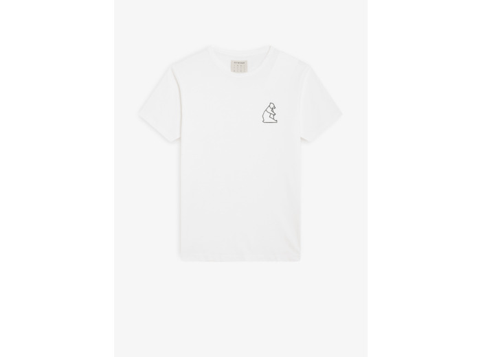 Blotter Atelier - Bear Tee - White