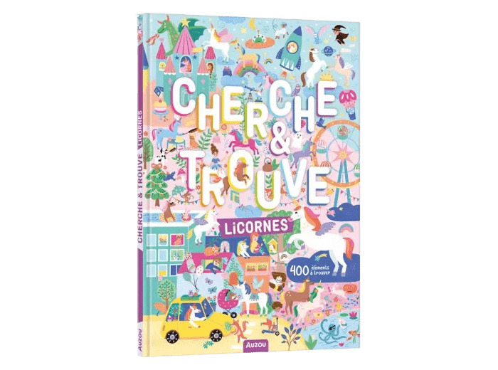 Cherche Et Trouve - Licornes - livre - Auzou