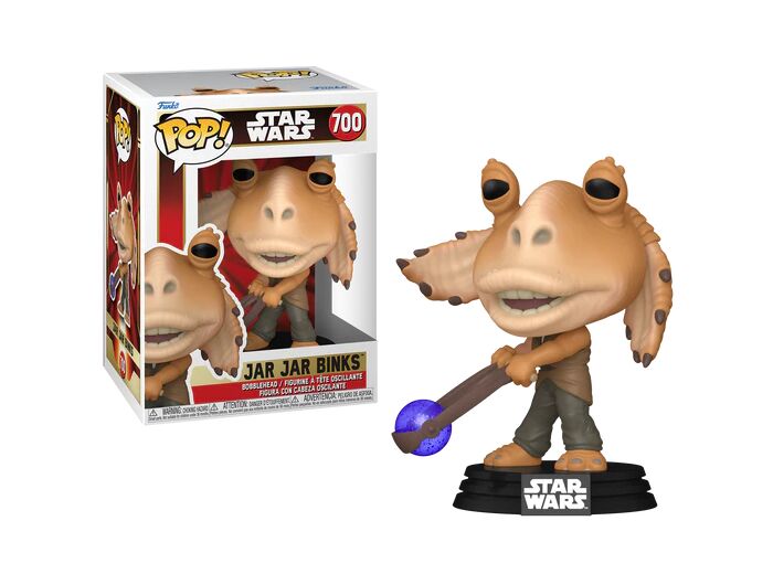 STAR WARS 1 - POP Star Wars N° 700 - Jar Jar Binks avec Boule Booma