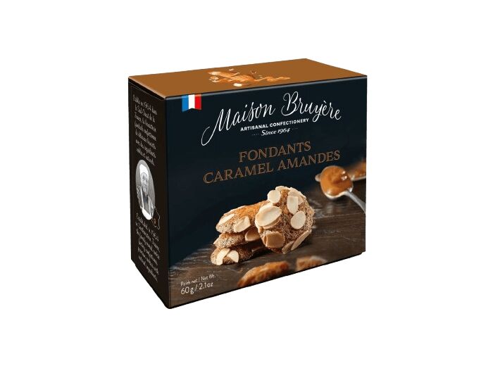 Fondants caramel amandes - Maison Bruyère