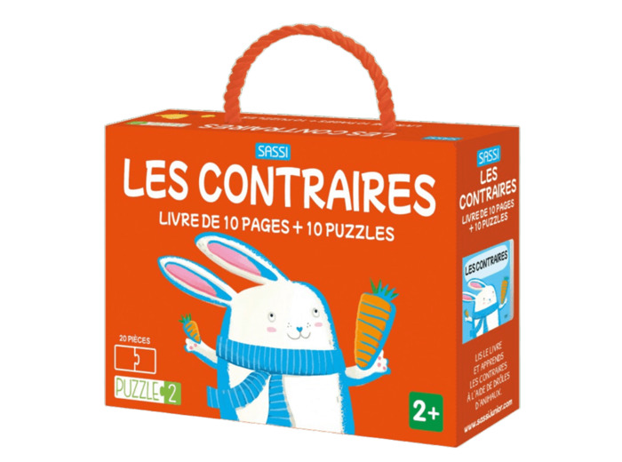 Les contraires - puzzle - Sassi