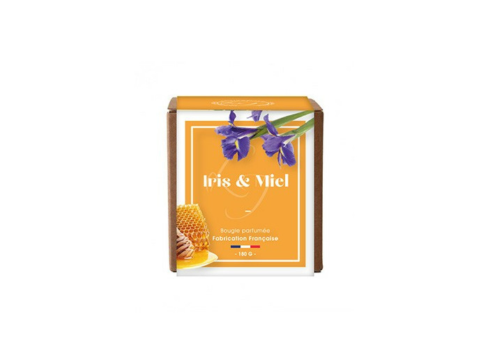 Bougie Végétale 180 g Duo Iris & Miel