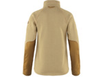 Veste Polaire Femme Övik Fleece Zip Sweater 196/Dune Beige FJÄLLRÄVEN