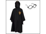 Costume Magicien Harry + Lunettes 7/8Ans