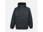 Parka Homme JOAO Canvas hooded jacket sherpa Noir OXBOW