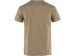 T-Shirt Homme Equipment 244/Suede Brown FJÄLLRÄVEN