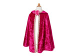 Cape Princesse Velours Fushia 5/6 Ans