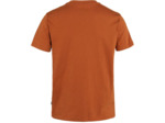 T-Shirt Femme Logo 243/Terracotta Brown FJÄLLRÄVEN