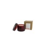 Bougie Facette Rouge 220 g Patchouli