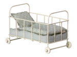 Vintage Bed Souris Anthracite - Maileg