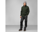 Pull Homme Övik Half Zip Knit 662/Deep Forest FJÄLLRÄVEN