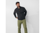 Gilet Homme Övik Zip Cardigan Knit 633/Dark Olive FJÄLLRÄVEN