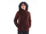 Polaire Femme Supermoon Bio Hoodie Amaranth/Black ARTILECT