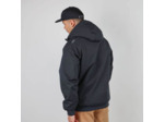 Parka Homme JOAO Canvas hooded jacket sherpa Noir OXBOW