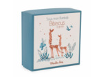 Doudou attache-tétine girafe Sous mon baobab