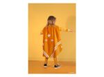 Costume Super Hero Velours Jaune 3/8 Ans