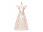 Robe Parisienne Rose Et Blanche 7-8 ans