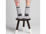 Fantome - Chaussettes Chat gris