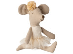 Souris Ballerine Petite Soeur - Blanc Casse - Maileg