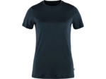 T-Shirt Mérinos Femme Abisko Wool 555/Dark Navy FJÄLLRÄVEN