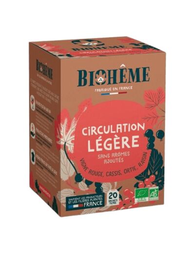 Infusion Circulation légère - Biohême