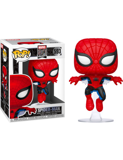 Marvel 80th POP! 593 Marvel Vinyl figurine Spider-Man (First Appearance) 9 cm