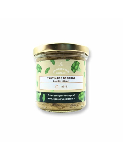 Tartinade Brocoli Citron BIO 140g