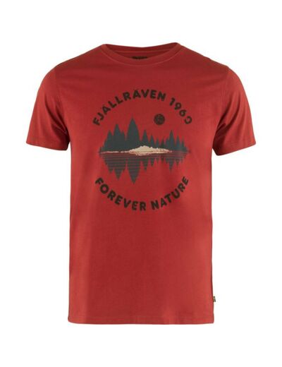 T-Shirt Forest Mirror Deep Red FJÄLLRÄVEN