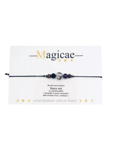 Bracelet porte bonheur Douce nuit - Magicae