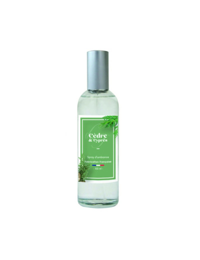 Spray d'Ambiance 100 ml Duo Cèdre & Cyprès