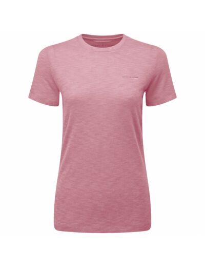 T-Shirt Mérinos Femme Sprint Tee Rose ARTILECT