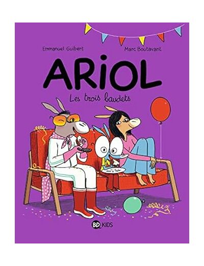 Ariol - Tome 08 - les 3 baudets - Livre