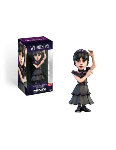 MERCREDI - Mercredi Addams en robe de bal - Figurine Minix 12cm